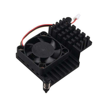 ZDE ZP520 Aluminum Active Cooler for Raspberry Pi 5 Armor Lite V5 Cooler with PWM Heatsink Cooling Fan for Raspberry Pi 5 4GB/8GB