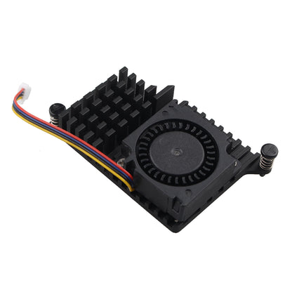 ZDE ZP508 Aluminum Active Cooler with PWM Heatsink Cooling Fan for Raspberry Pi 5 4GB/8GB