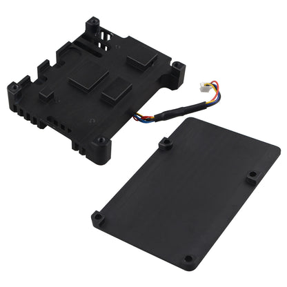 ZDE ZP505 Aluminum Alloy Armor Case for Raspberry Pi 5 Heatsink Cooler Case with Dual PWM Cooling Fan for Raspberry Pi 5 8GB/4GB