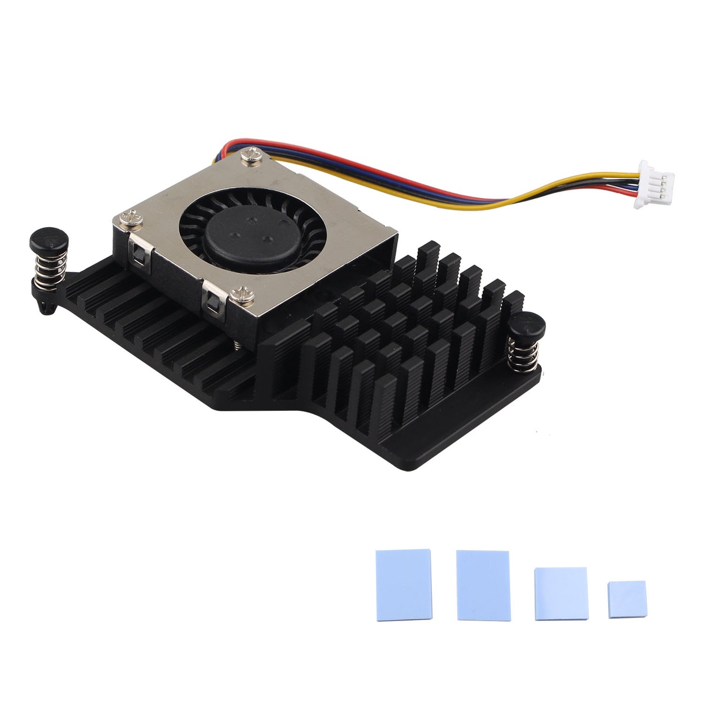 ZDE ZP509 Aluminum Active Cooler for Raspberry Pi 5 PWM Heatsink Cooling Fan for Raspberry Pi 5 4GB/8GB