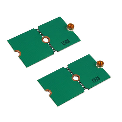 ZDE 2PCS M.2 NGFF NVMe SSD 2242 2260 2280 Length Extend Adapter Bracket Card Plate PCB Board for Raspberry Pi and PC Computer